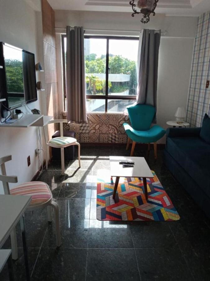 Flat Atlatic City Apart Hotel Barra Ondina Em Salvador da Bahia Dış mekan fotoğraf